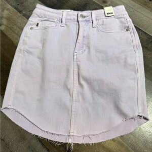 NWT Judy Blue Garment Dyed High Waist‎ Skirt- Small